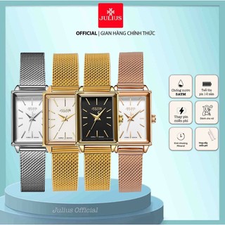 Julius Official | Đồng hồ nữ Julius JA-787 dây thép