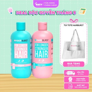 Bộ Dầu Gội & Dầu Xả Hairburst Shampoo & Conditioner For Longer Stronger Hair (2x350ml)