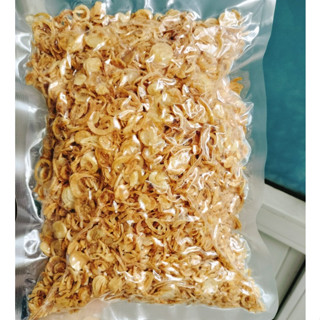 500g hành ta phi nguyên chất nhà làm hút chân không gửi đi nước ngoài, quà biếu sang - Thơm nức, giòn rụm, ngọt vị, mới