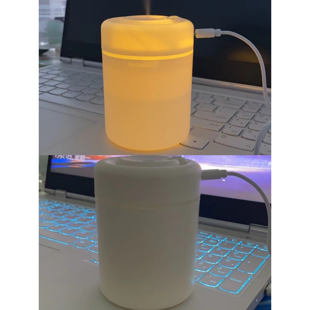 Máy xông tinh dầu kiêm đèn ngủ phun sương tạo ẩm mini H6 dung tích 180ml xông tinh dầu đuổi muỗi máy khuếch tán tinh dầu