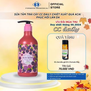 Sữa tắm trái cây CC Daily chiết xuất quả Acai CC Daily Acai Berry Energy Body Wash