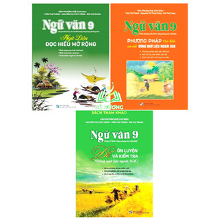 Sách - combo ngữ văn 9 đề ôn luyện và kiểm tra - phương pháp đọc hiểu và viết - đề ôn luyện và kiểm tra