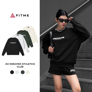  HG Bộ đồ nỉ lông Fitme form rộng nam nữ Unisex - SWAC Phong Cách Trẻ Hiện Đại 