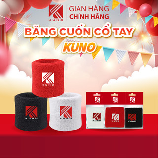 Băng Đô Cổ Tay KUNO Mềm Mại Thoáng Khí Thấm Hút Mồ Hôi Tốt
