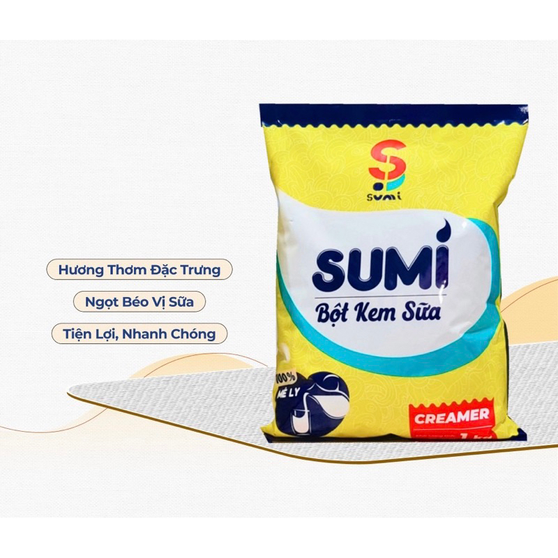 Bột Kem Sữa Sumi Pha Trà Sữa Thơm Ngon 1KG