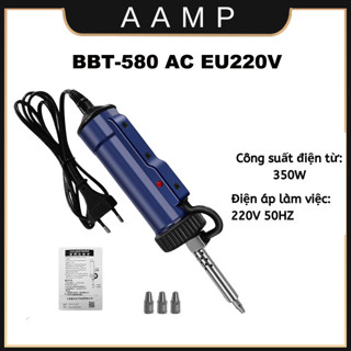  Máy hút mạ thiếc cầm tay Tự động loại bỏ thiếc BBT-580 AC 110V 220V Súng điện loại bỏ thiếc để loại bỏ thiếc và hàn 