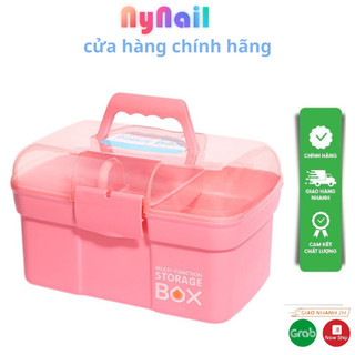 Cốp nhựa 2 tầng đựng đồ dụng cụ