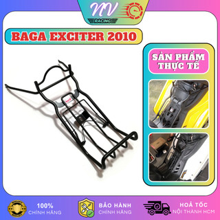 Baga Giữa Exciter 135 4 Số 2005- 2010 Kim Phụng, baga Ex2010 chất liệu Inox dày 10li lắp đặt như zin