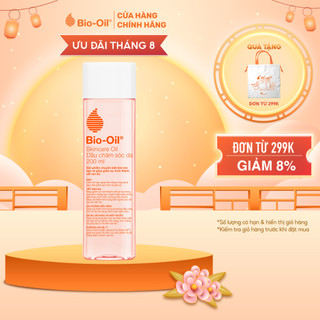 Dầu chăm sóc da giúp cải thiện rạn da, mờ sẹo và đều màu da BIO-OIL SKINCARE OIL (chai 200ml)