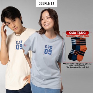 Áo thun nam nữ couple tx graphic sporty art ts 347