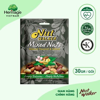 Nut walker hỗn hợp hạt khô rang muối