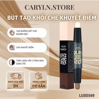 Bút tạo khối Luxe che khuyết điểm hai đầu dạng kem lâu trôi - LUXE049