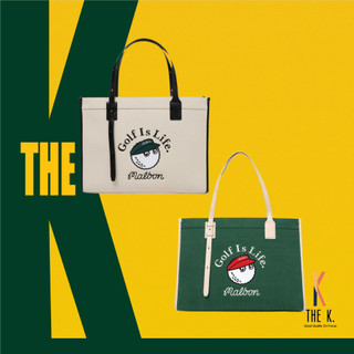 Túi xách golf canvas ngăn chứa rộng cứng cáp - boston bag