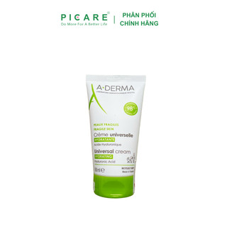 A Derma Kem Dưỡng Ẩm Hằng Ngày Cho Da Mỏng Manh Skin Care Cream 50ml