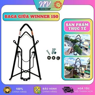Baga giữa winner 150 kim phụng dày 10li, baga winner v1 inox chắc chắn bền bỉ dễ dàng lắp đặt
