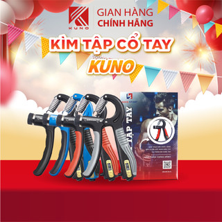 Kìm bóp tập cơ tay KUNO kìm tập tay chữ R tập cơ bàn tay cẳng tay, phù hợp chơi thể thao, tập gym, chỉnh lực 5 - 60kg