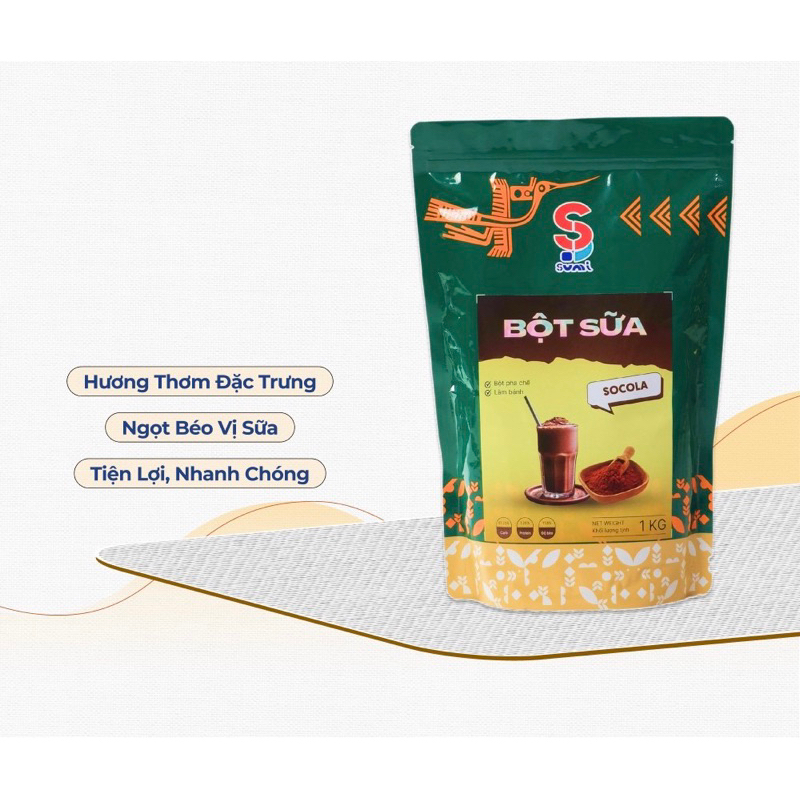 Bột Sữa Vị Sumi Socola 1KG