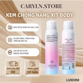 Kem chống nắng xịt body trắng da Maycreate, Chai xịt chống nắng trắng da 150ml - CARYLN.STORE - LUXE050