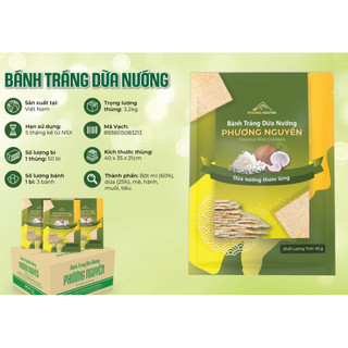 Bánh tráng cốt dừa phương nguyên 40 gram - đặc sản bình định