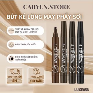  Bút Kẻ Lông Mày -  Bút Kẻ Lông Mày Phẩy Sợi - Chống Nước - Lâu Trôi - CARYLN.STORE - LUXE058 