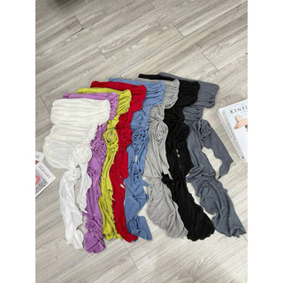 Đầm dự tiệc 2 dây xoè tầng chất phi lụa cao cấp siêu Hot