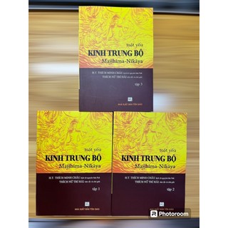Sách - toát yếu kinh trung bộ - ht thích minh châu