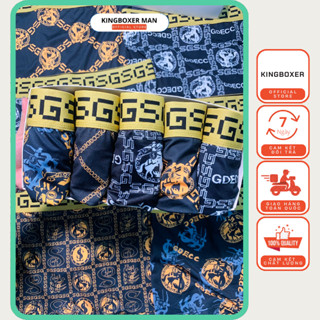 [Combo 5] Quần lót nam Hoàng Gia, quần sịp xì đùi nam boxer cao cấp chất thun lạnh, mềm mại co dãn