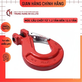 Móc cẩu chốt từ 1.2 tấn đến 12.5 tấn