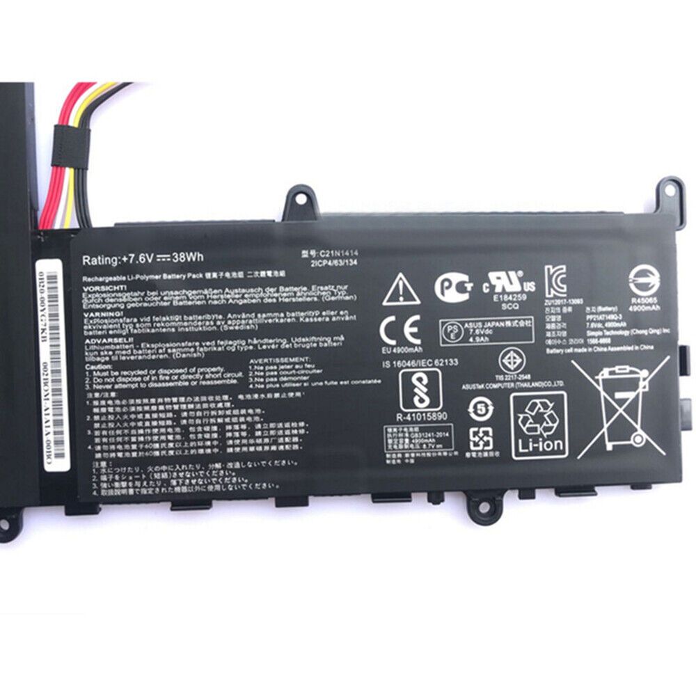 Pin ZIN Asus EeeBook F205TA X205 X205T 0B200-0124000 CKSE321D1 C21N1414