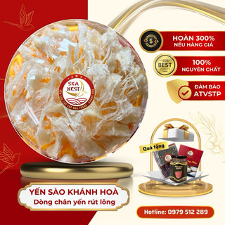 50gr chân yến sào rút lông/yến chân đã làm sạch lông - Tặng Đường phèn, Táo đỏ, hạt chia