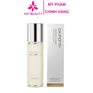 Toner Dr Pepti Centella nước hoa hồng180ml Hàn Quốc Mit Beauty dưỡng ẩm phục hồi da căng bóng trẻ trung