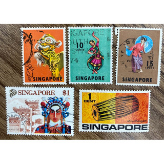 Tem Singapore: chủ đề di sản văn hoá