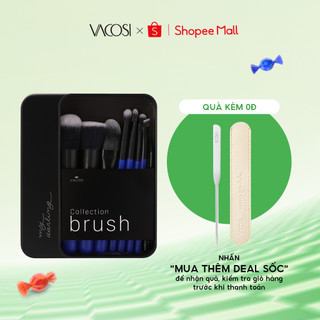 Hộp cọ trang điểm cá nhân 8 cây vacosi my darling - bộ cọ bc24