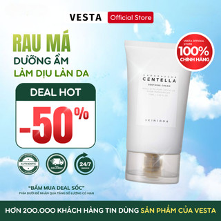 Kem Dưỡng Ẩm Centella Skin1004 Soothing Cream Dưỡng Da Mặt Dầu Madagascar Chiết Xuất Rau Má 75ml