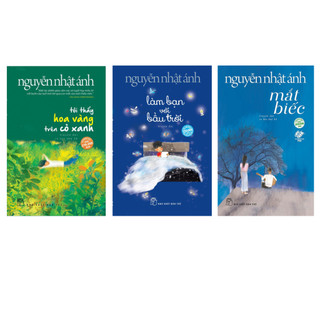 Combo Tôi thấy hoa vàng trên cỏ xanh + Làm bạn với bầu trời + Mắt biếc - Nguyễn Nhật Ánh