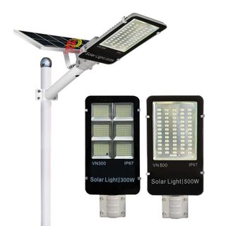  Đèn năng lượng mặt trời bàn chải 300W 500W 800W 1000W chống nước IP67 