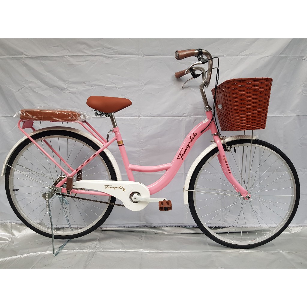 xe đạp mini nữ cho người người lớn và học sinh cấp 2 trở lên size 24 26 hãng tango