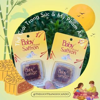 Nhuỵ Hoa Nghệ Tây Baby Brand Saffron Chính Hãng Kashmir 1gr - HSD:10/2025