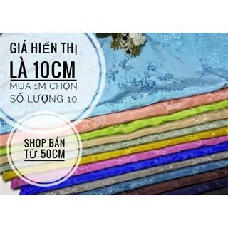 Linen Viscose - giá hiển thị là giá 10cm, mua 1m chọn 10.