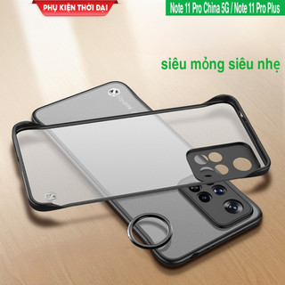 Ốp lưng Redmi Note 11 Pro China 5G / Note 11 Pro Plus nhám mờ siêu mỏng không bo cạnh