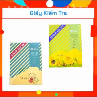 Giấy kiểm tra - combo 1 hộp 20 tờ