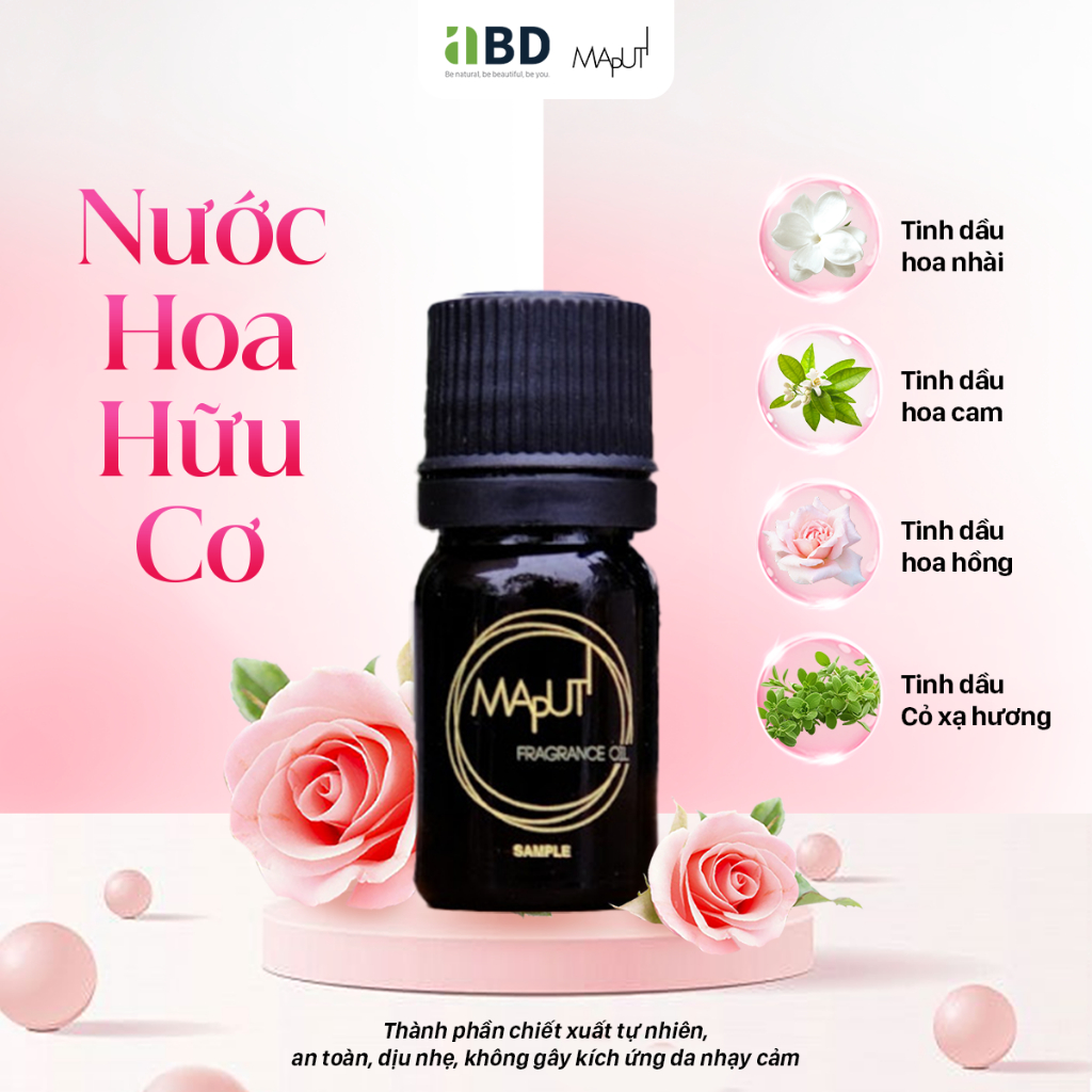 Nước Hoa Vùng Kín Nhật Bản - Mùi Hương Quyến Rũ, Gợi Cảm, Tự Tin -  Maputi Fragrance Oil - 5ml