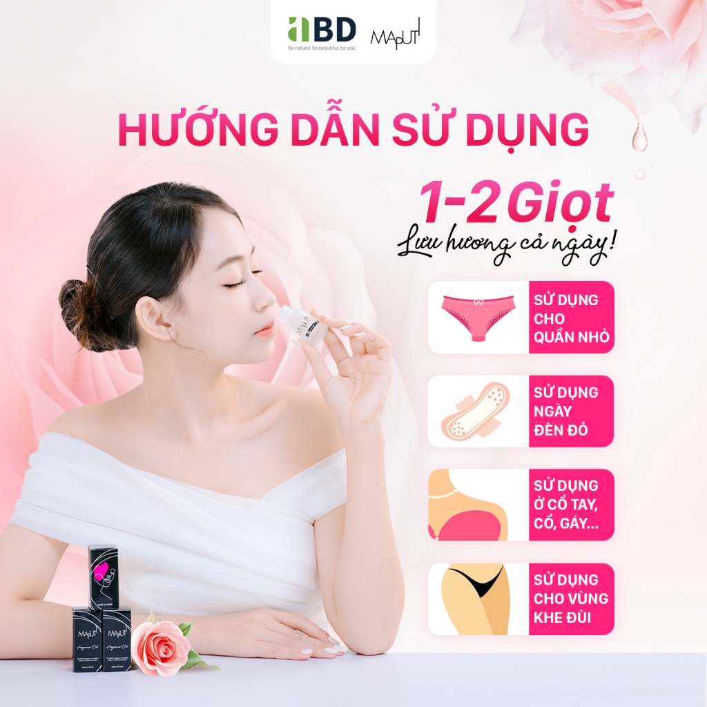 Nước Hoa Vùng Kín Nhật Bản - Mùi Hương Quyến Rũ, Gợi Cảm, Tự Tin -  Maputi Fragrance Oil - 5ml