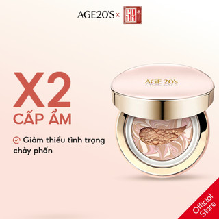[TẶNG 1 LÕI]Phấn nền Dưỡng Ẩm AGE 20'S Signature Essence Cover Pact Moisture 14gx2