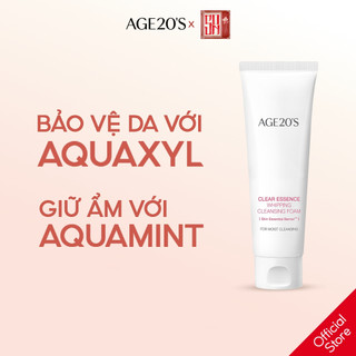 Sữa rửa mặt AGE 20’s Clear Essence Whipping Cleansing Foam 80ml