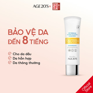 Kem chống nắng làm dịu da Age 20'S UV Defense Hydro Calming 50ml