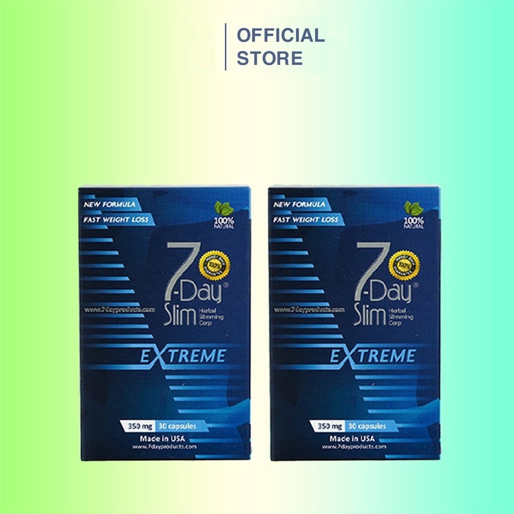 7 Day Slim - Viên Uống Giảm Cân Nhập Khẩu Mỹ (30 Viên) - Giấy Cam Kết
