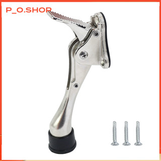 【Rẻ Chặn cửa chân móng ngựa có lẫy gạt chống va đập cửa ở bất kì vị trí