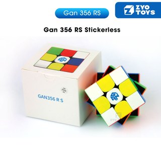 Rubik 3x3x3 gan 356 rs stickerless - rubik gan 356 rs 3 tầng cao cấp - đồ chơi trí tuệ - zyo toys