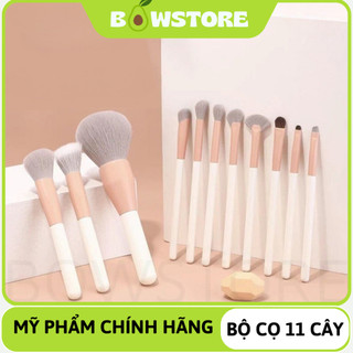 Bộ set cọ trang điểm chuyên nghiệp makeup cơ bản nội địa trung, cọ đánh phấn mắt má tạo khối phủ phấn bowstore